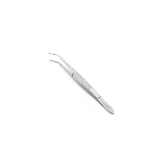 Pince de précision en inox bout recourbé - De Buyer