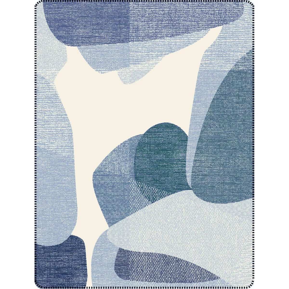 Plaid Aqua Blu 150x200 - Garnier Thiebaut