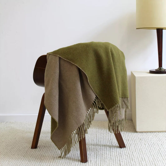 PLAID 130x170 DUETTO MOUSSE