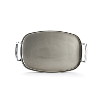 Plancha rectangulaire en acier MINERAL B 38x26cm lisse - De Buyer
