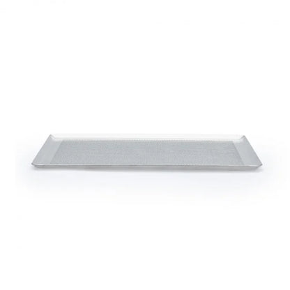 Plaque de cuisson inox perforé 40x30cm - De buyer