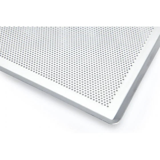 Plaque de cuisson inox perforé 40x30cm - De buyer