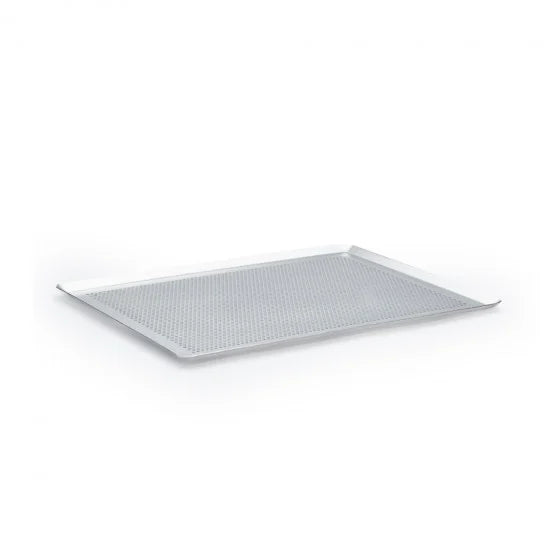 Plaque de cuisson inox perforé 40x30cm - De buyer