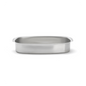 Plat à four inox rectangulaire 38x26cm De Buyer - Acier inoxydable, sans revêtement, 38x26 cm