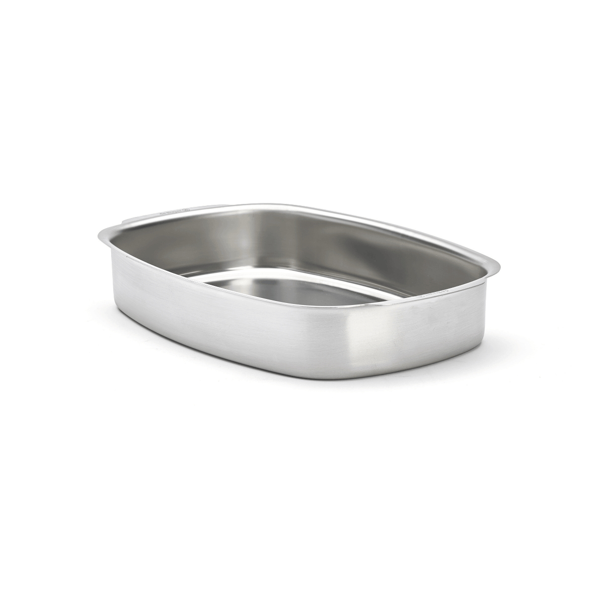 Plat à four inox rectangulaire 38x26cm - De Buyer