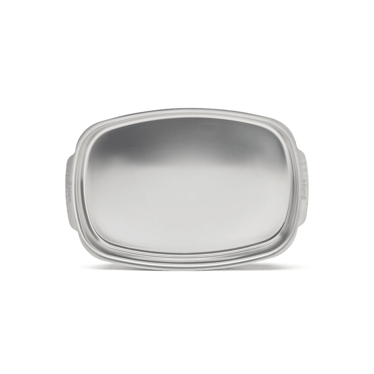 Plat à four inox rectangulaire 38x26cm - De Buyer