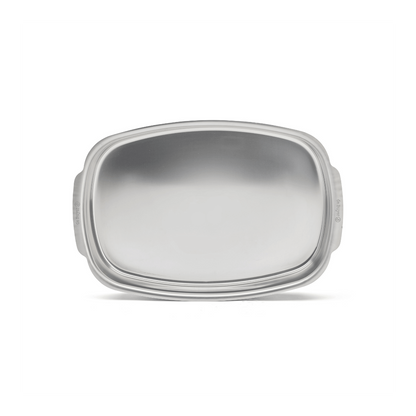 Plat à four inox rectangulaire 38x26cm - De Buyer