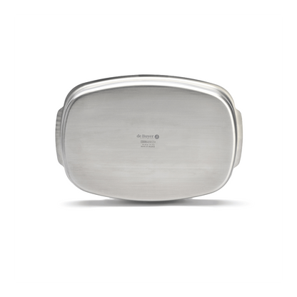 Plat à four inox rectangulaire 38x26cm - De Buyer