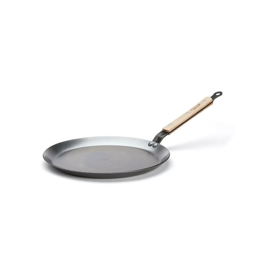 Poêle à crêpes Mineral B Bois De Buyer 24 cm - acier et queue en hêtre