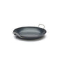 Plat à paëlla La Lyonnaise De Buyer Ø 37 cm - tôle d'acier bleuie à deux anses