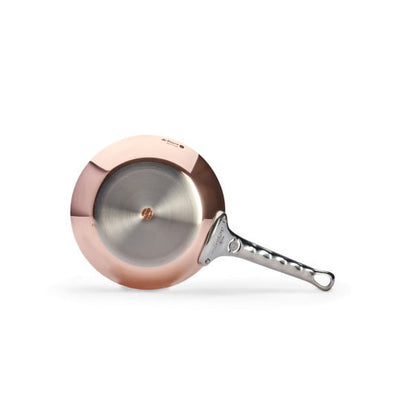 Poêle en cuivre PRIMA MATERA Ø24cm - queue fonte d'inox - De Buyer