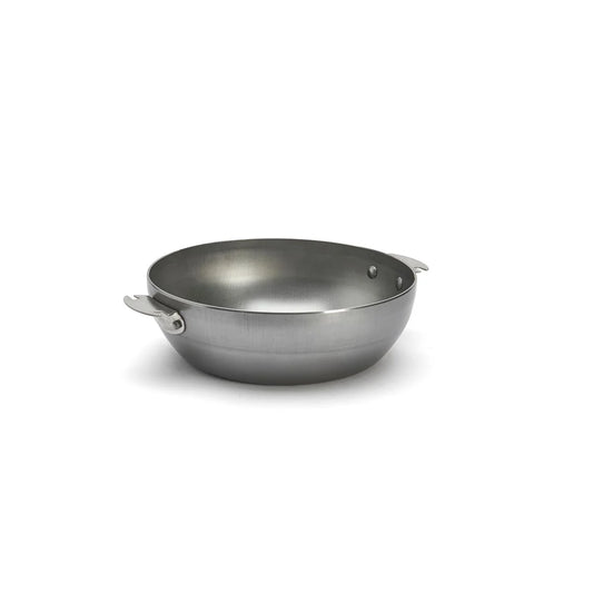Sauteuse paysanne en acier amovible MINERAL B LOQY Ø24cm - De Buyer