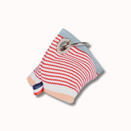 Porte clefs berlingot bbr 8x7cm garlin peche 1