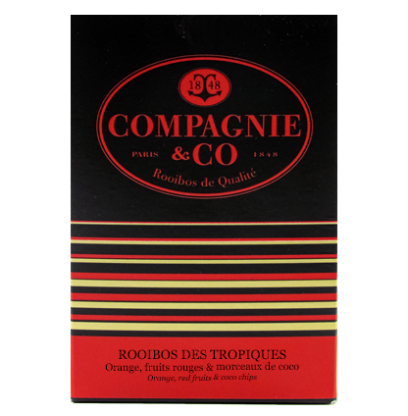 Rooibos des tropiques Berlingo x 25 - Compagnie & Co