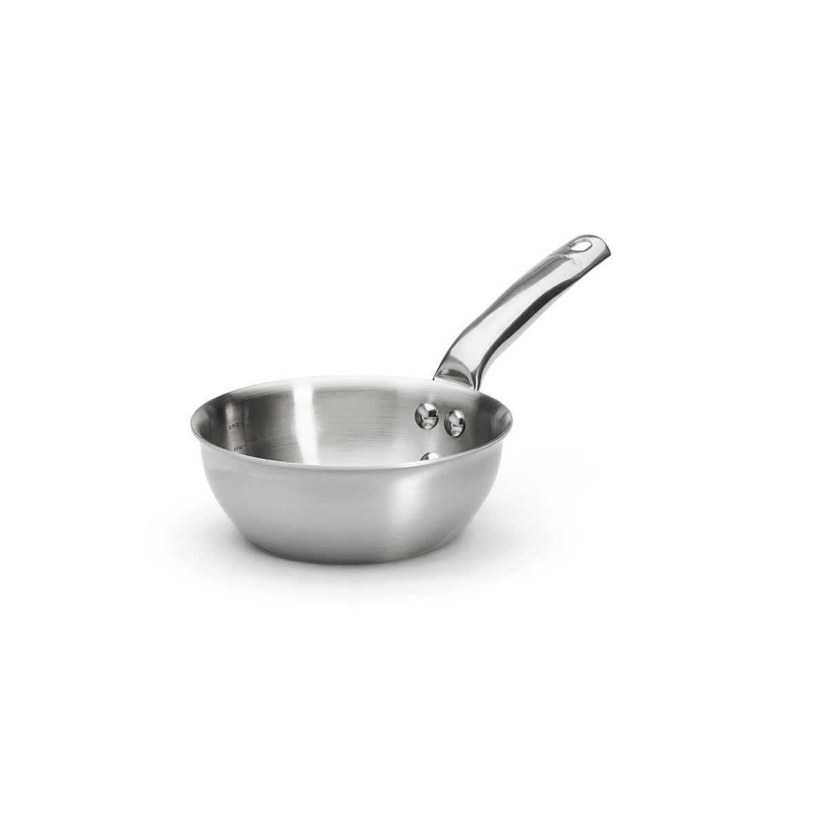 Sauteuse bombée Alchimy De Buyer - Inox multicouche 3-ply, conduction homogène