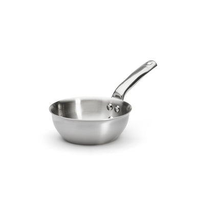 Sauteuse bombée Alchimy De Buyer - Inox multicouche 3-ply, conduction homogène