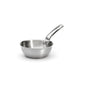 Sauteuse bombée Alchimy De Buyer - Inox multicouche 3-ply, conduction homogène