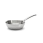 Sauteuse bombée Alchimy De Buyer - Inox multicouche 3-ply, conduction homogène
