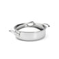 Sautoir en inox avec couvercle Affinity De Buyer - Inox multicouche 5-ply, litrage gravé