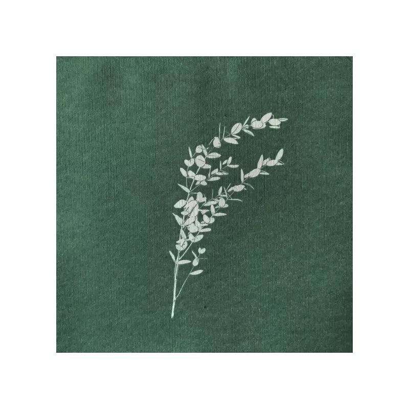Serviette en papier intissé 40x40cm Eucalyptus cinerea seeuca - Françoise Paviot