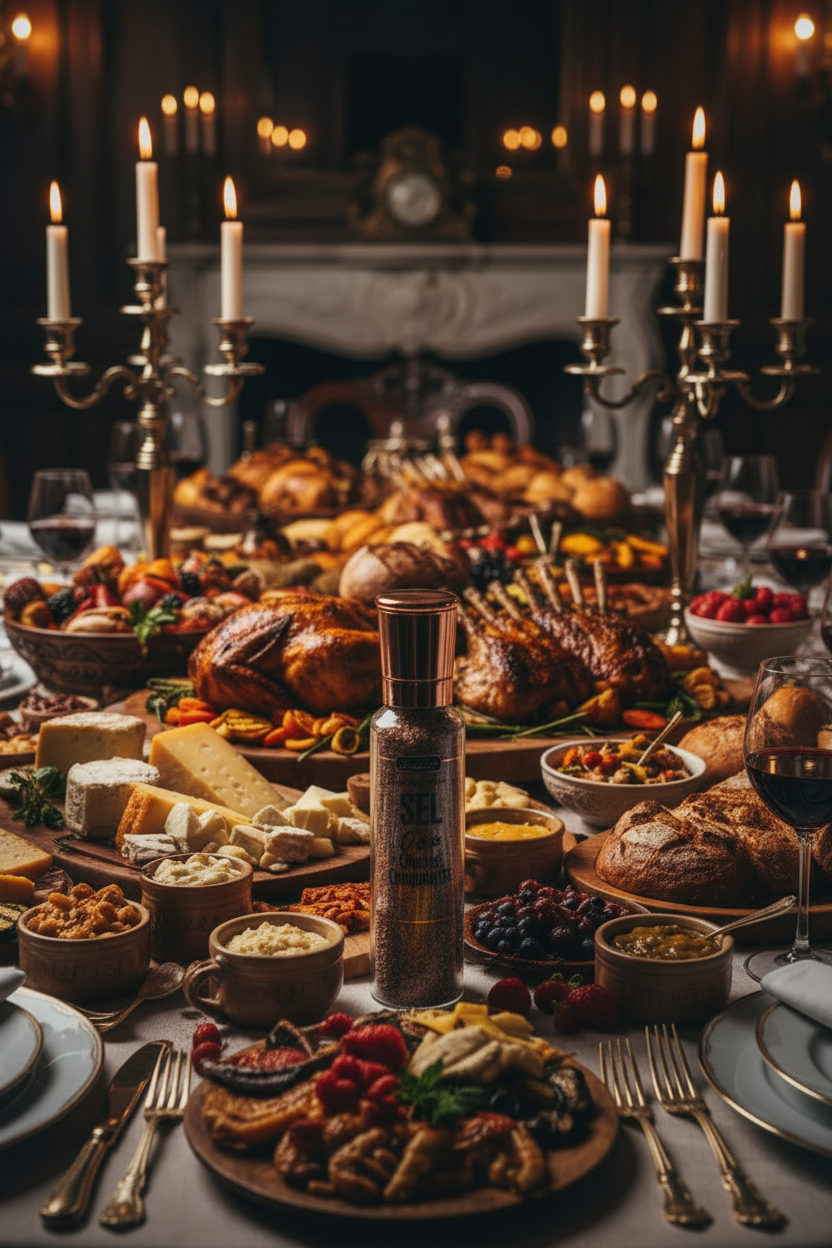 Sel doré et graines croquantes - Savor & Sens