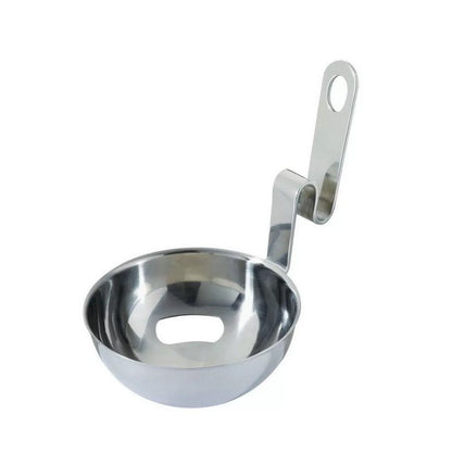 Séparateur jaune d'œuf coudé inox poli - Chevalier diffusion