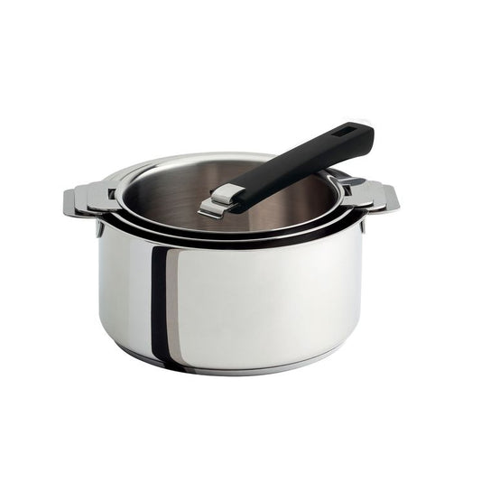 Série de 3 casseroles mutine amovibles 16 à 20 cm + 1 poignée - Cristel