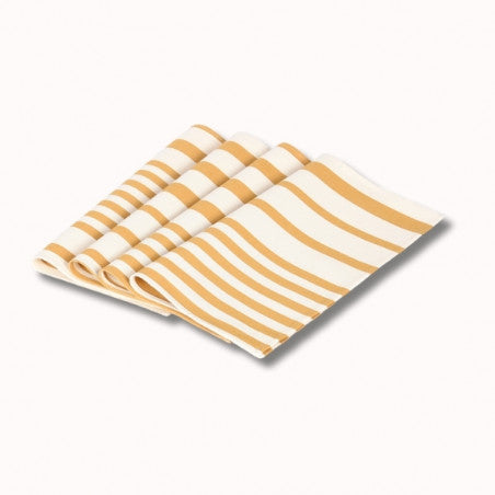 Serviette de table 38x38cm - adour curry