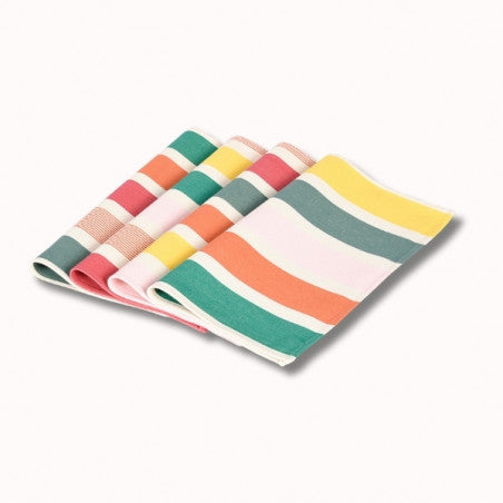 Serviette de table 38x38cm - garlin melon