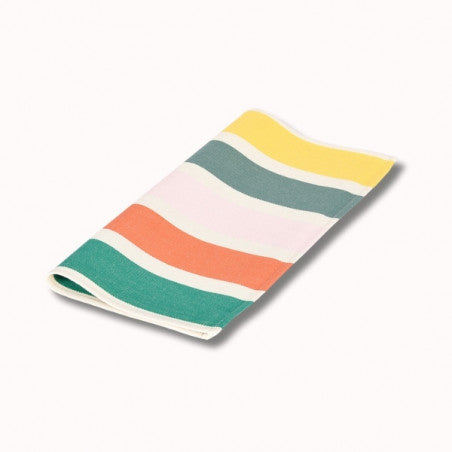 Serviette de table 38x38cm - garlin melon