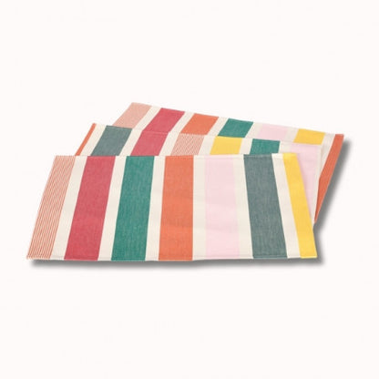 Set en toile enduite garlin melon 47x35cm