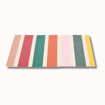 Set en toile enduite garlin melon 47x35cm