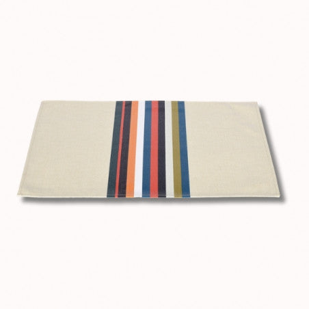 Set en toile enduite mauleon canard 47x35cm