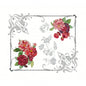 Set de table Banquet floral blanc - Garnier-Thiebaut