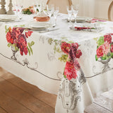 Set de table Banquet floral blanc - Garnier-Thiebaut