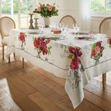 Set de table Banquet floral blanc - Garnier-Thiebaut