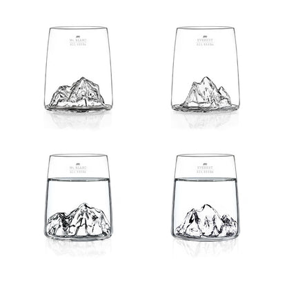 Coffret de 2 shooters Everest/Mont Blanc TOPOGRAPHIC - Alaskan Maker