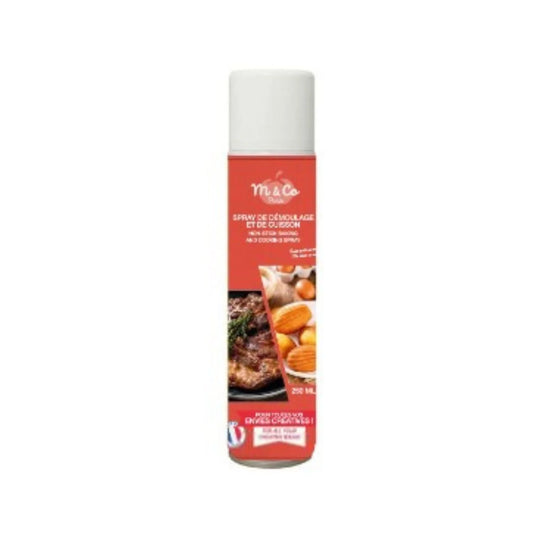 Spray alimentaire pour démoulage et de cuisson 250 ml - M&Co