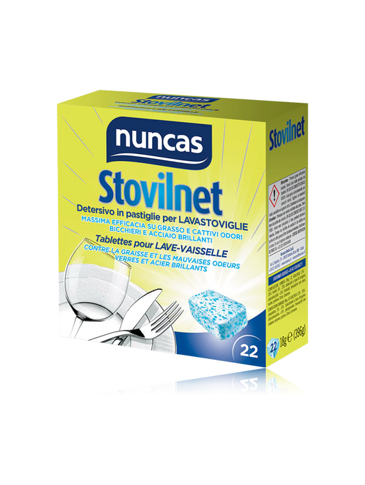 Stovilnet - Tablettes pour Lave vaisselle - 396g - Nuncas