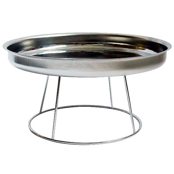 Support pour plateau de fruits de mer chromé 14 cm - Roger Orfèvre
