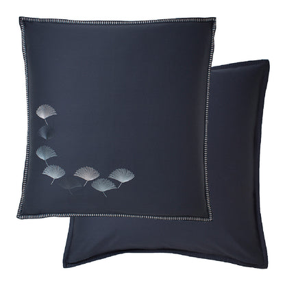 Taie d'oreiller Pistil bleu nuit - Garnier-Thiebaut
