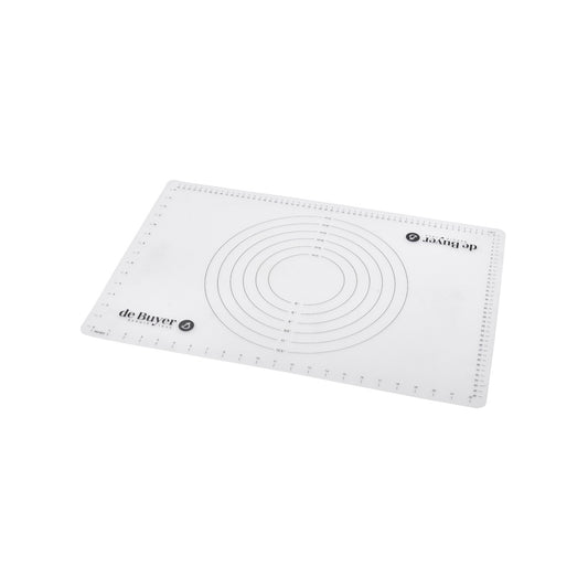 Tapis de préparation antiadhésif avec marquages silicone 60 x 40 cm - De Buyer