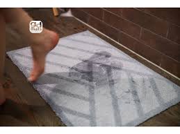 Tapis Rayas Grey 50 x 72 cm - Wash+Dry
