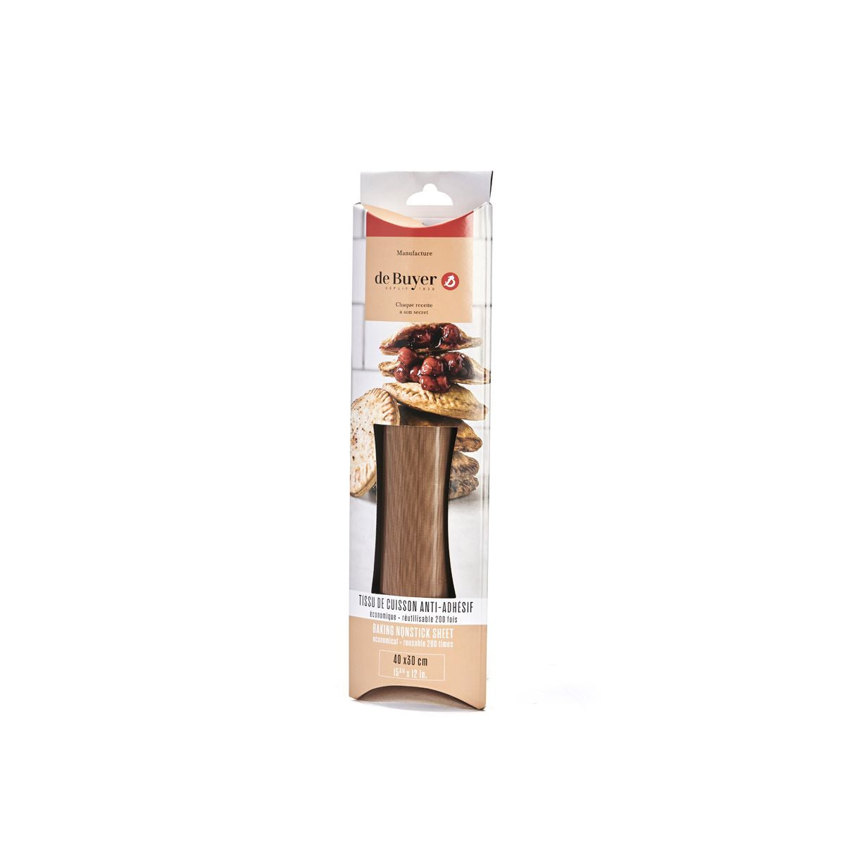 Tissu de cuisson anti-adhésif réutilisable 40x30cm - De Buyer