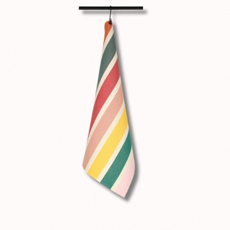 Torchon oeillet 70x50 cm - garlin melon