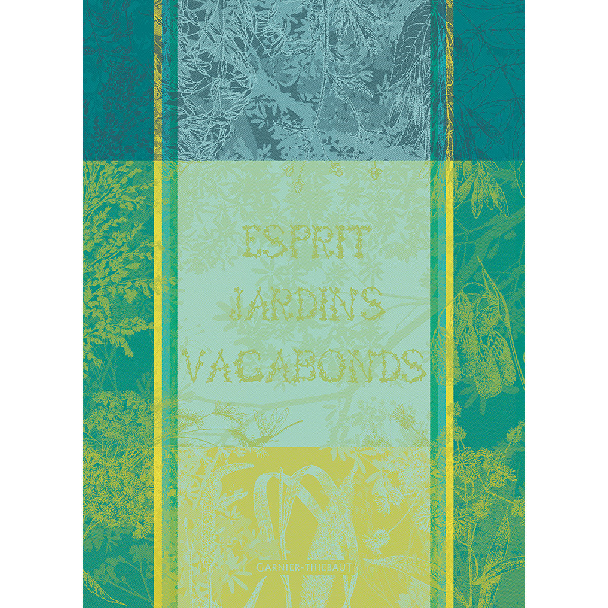Torchon Esprit jardin prairie - Garnier-Thiebaut
