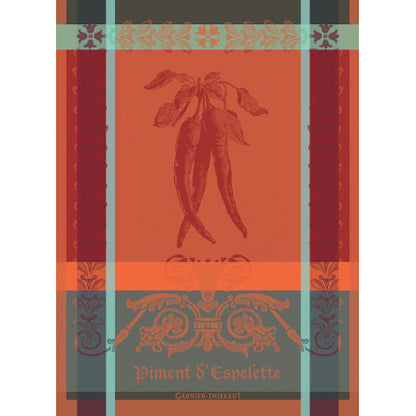 Torchon Piment d'Espelette épice - Garnier-Thiebaut
