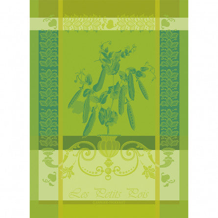 Torchon Petit pois chlorophylle - Garnier-Thiebaut
