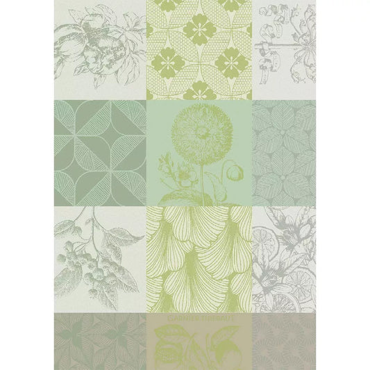 Torchon Mille Parfums Verde 50x70 - Vert - Garnier