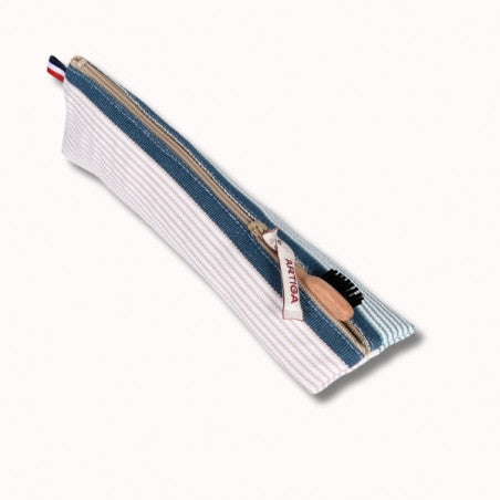 Trousse brosse a dent - 6.5x22x6.5 cm - garlin bleu bic
